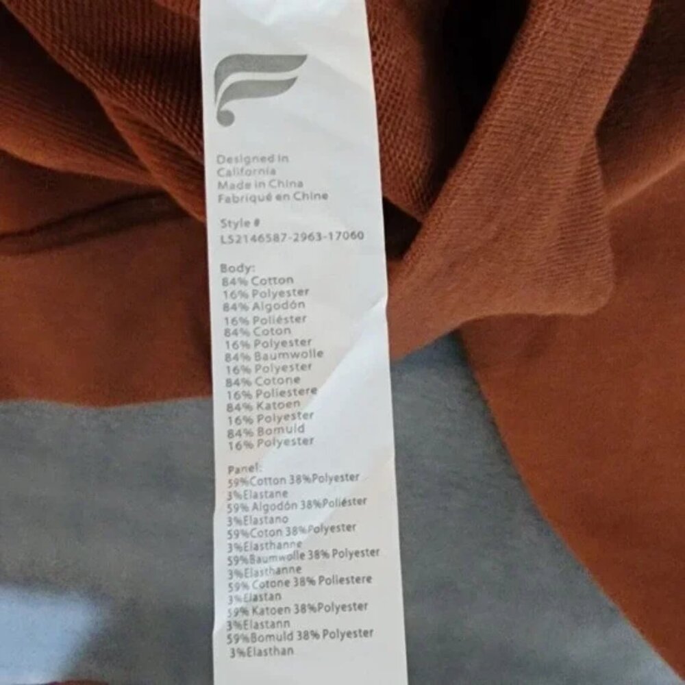 Fabletics Kat Half Zip Pullover Cropped in Java R… - image 4